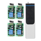Interruptor de controle remoto sem fio, sistema de interruptor com alimentação 315m, dc12v 1ch rf 433mhz/4000 mhz, 4 peças 2026 - compre barato Interruptor de controle remoto sem fio, sistema de interruptor com alimentação 315m, dc12v 1ch rf 433mhz/4000 mhz, 4 peças 2026 - compre barato