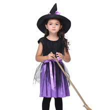 Костюм ведьмы для костюмированной вечеринки; костюм на Хэллоуин для детей; костюм принцессы из аниме; одежда для ролевых игр; одежда для рождественских танцев и драмы 2024 - купить недорого