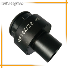 Biological microscope wf10x wide angle eyepiece 22mm , interface 23.2mm adjustable 2024 - buy cheap