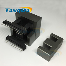 Tangda double EE55B core EE Bobbin magnetic core + skeleton 10+10 pin Transformers L horizontal Inductors A. 2024 - buy cheap