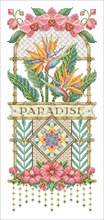 Paradise flower cross stitch package orchid 18ct 14ct 11ct cloth cotton thread embroidery DIY handmade needlework 2024 - buy cheap