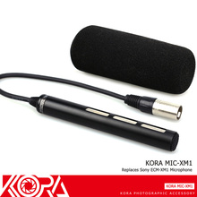 KORA Camcorder Microphone For Sony HXR-NX30 HXR-NX70 HXR-NX5 DSR-PD170 HVR-A1 HDR-AX2000 HVR-Z7 HVR-Z5 HVR-Z1 Replaces ECM-XM1 2024 - buy cheap