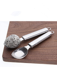 1PC Stainless Steel Ice Cream Scoop Ice Ball Maker Frozen Yogurt Cookie Dough Meat Balls Rice Dishes Ice Cream Spoon Tool KX 257 2024 - buy cheap