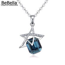 BeBella ожерелье с подвеской в виде звездных глаз с кристаллами Сваровски модный подарок для женщин и девушек на Рождество 2024 - купить недорого