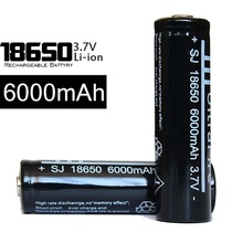 10Pcs High Quality Lithium Li ion Rechargeable Battery 18650 Batteries 3.7V 6000mAh for Flashlight Torch 2024 - buy cheap