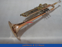 NOVO Bb Trumpet Rosa Bronze Com Caso 2024 - compre barato
