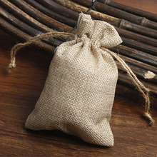 Natural Jute Hessian Drawstring Jewelry Gift Bag Sacks Rustic Country Wedding Party Decoration Birthday Party Decorations 2024 - buy cheap