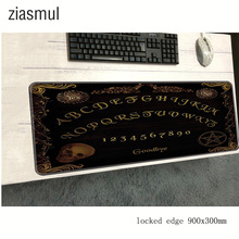 ouija board mouse pad gamer thick 900x300x2mm notbook mouse mat gaming mousepad large locrkand pad mouse PC desk padmouse 2024 - buy cheap