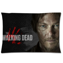 The Walking Dead Two Side Printed Polyester Peach Skin Pillow Case Cover&Rectangle Decorative pillowcase pillowslip 20"x30" 2024 - buy cheap