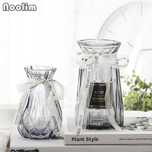 Geometric Diamond Glass Vase Creative Home Tabletop Hydroponic Green Plant Flower Arrangement Craft Decoration 2024 - buy cheap