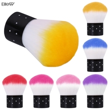 Elite99 Nail Tools Brush For Acrylic & UV Gel Nail Art Dust Clean Brush Manicure Pedicure Tool Pink Blue Purple Yellow Rose Red 2024 - buy cheap