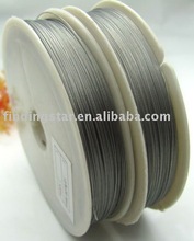 3 ROLLS of Varies Silver Color Tiger Tail Beading wire 0.45mm for Jewelry Making M82 2024 - buy cheap