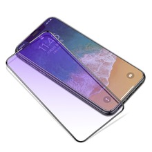 9H 9D Anti-azul cobertura completa de vidrio templado para Apple iPhone XS MAX XR 6X8 S 6 7 plus Protector de pantalla película protectora de vidrio 2024 - compra barato