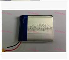 Batería de polímero de litio de 3,7 V, tacógrafo navigator 3,7 V 603545 063545 1000 M, celda recargable de iones de litio 2024 - compra barato