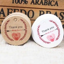 100pcs various wedding favors tag kraft gift label tag  thank you paper gifts/wedding favors /cookies decorative hang tag 100pcs 2024 - buy cheap