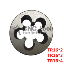 Troquel redondo trapezoidal, herramientas de roscado de torno, TR16 x 3, T = TR, envío gratis, 1 Uds. 2024 - compra barato