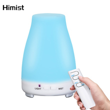 Aromatherapy Diffuser Mist Maker with 7 Color Changing LED Light Ultrasonic Air Humidifier Remote Control Essential Oil Diffuser 2024 - buy cheap