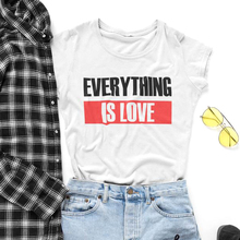 Everything is Love Shirt  Harajuku Summer Short Sleeve Shirt Top Tees 2024 - buy cheap