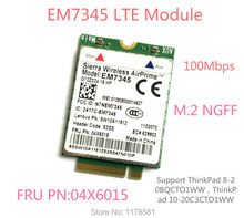GOBI5000 EM7345 LTE FRU 04X6015 ThinkPad 10 ThinkPad 8 WWAN HSPA + 42Mbps 4G para NGFF 2024 - compra barato