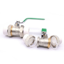 high quality PPR ball valve water pipe switch copper valve DN20, DN25, DN32 2024 - buy cheap
