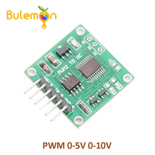 PWM для Напряжение модуль 0-5V 0-10В коэффициент заполнения линейное преобразование передатчик внутренний чип обработки электронная доска SC06 2024 - купить недорого