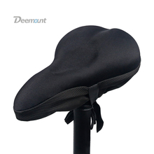 Deemount Silicone Gel Cushion Bicycle Riding Saddle Cover Soft Comfy Butt Pad Mattress Cycling Shock Absorption 2024 - buy cheap