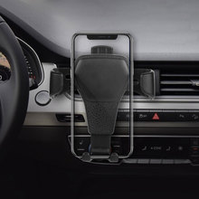 Автомобильный держатель для вентиляционного отверстия, держатель для телефона для iPhone 11 Pro Max XR 8 7 Plus 6S 6 Plus, подставка для автомобиля для Xiaomi Redmi Mi10 2024 - купить недорого