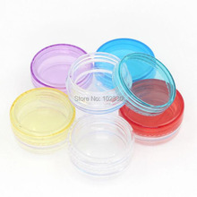 5000pcs 2g Transparent Cream Jar,2ml Clear Plastic jar, empty cosmetic containers 2024 - buy cheap