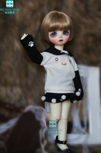 BJD doll clothes for 27cm-30cm 1/6 BJD doll Casual knit suit sweater + skirt + collar + socks 2024 - buy cheap