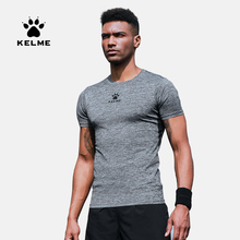 KELME Men Running T-Shirts Sports Tights Trainning High Elasticity Gym Fitness Sports Short Sleeve Quick Dry T-shirts K15Z731 2024 - buy cheap