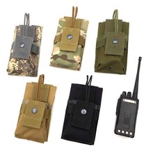 Molle-bolsa táctica para walkie-talkie, bolsa militar para Radio de cintura, cargador M4 EDC, accesorios de caza al aire libre 2024 - compra barato