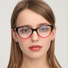 Óculos de sol gatinho com gradiente, óculos de sol feminino para mulheres, estilo vintage de luxo, com armação pequena 2024 - compre barato