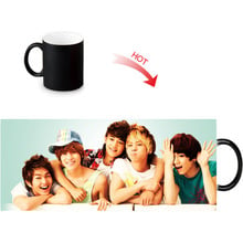 SHINee-taza de cerámica con cambio de Color sensible al calor, tazas mágicas, taza increíble para café, regalos 2024 - compra barato