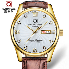 Luxury Waterproof  watch men Sapphire glass Military leather strap Date Week  Automatic machine watch relogio masculino 2024 - buy cheap