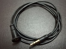 Флеш-крепление aux 3,5 мм 1/8 ''стерео разъем для наушников 3 фута адаптер аудио кабель 2024 - купить недорого