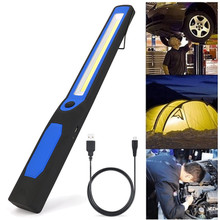 Work Light 2in1 Rechargeable LED COB USB Camping Work Inspection Light Lamp Hand Torch Magnetic Flashlight Nov#2 2024 - buy cheap
