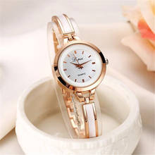 Ladies Simple Small Round Dial Rose Gold Bracelet Womens Watches 2018 Top Brand Casual Quartz Watch Waches Women Montres Femmes 2024 - buy cheap