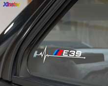 2 unids/lote nueva M rendimiento E30 E34 E36 E39 E46 E60 E90 coche logotipo pegatina de ventana para BMW 2024 - compra barato