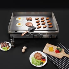 Commercial Electric Griddle Large Capacity Frying Equipment Teppanyaki Furnace for Steak/Fish/Chicken GH-820 2024 - buy cheap