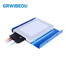 2.5 to 3.5 Adapter Bracket SSD HDD Notebook Mounting Hard Drive Disk Holder Black Blue 2024 - buy cheap