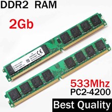 DDR2 2Gb 533Mhz RAM 533 2gb RAM ddr2 For AMD or for Intel memoria 2gb ddr2 ram single / ddr 2 gb memory RAM PC2-4200 PC 4200 2024 - buy cheap