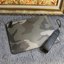 NEW 2018 Men Business Large Purse Camouflage Casual Bag for Male PU Leather Men's Fashion Brand Clutches Envelope Wristlet Bags 2024 - buy cheap