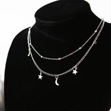 New Gold Silver Chain Beads Leaf Pendant Necklace Fashion Jewelry Multi Layer Female Necklaces Necklace Woman Accessories 2024 - buy cheap