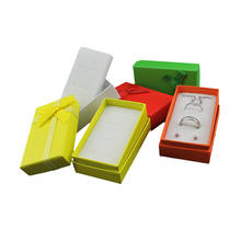 8.3*5*2.5cm Box For Jewelry Free Shipping Wholesale 60pcs /lot Colors Necklace Pendant Gift Packaging Boxes Ring Earring Box 2024 - buy cheap