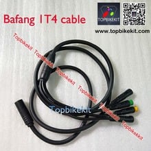 For 8Fun Bafang 1T4 extend cable mid drive bbs01 / bbs02 / bbs03/ BBSHD  central motor with waterproof connector Higo 2024 - buy cheap