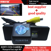 FUWAYDA HD CCD Chip Car Rear View Mirror Image with Guide Line CAMERA for Citroen C4/ C5/ C-Triomphe/ C-Quatre Hatchback HD 2024 - buy cheap