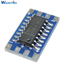 20 piezas Mini puerto serie para Arduino MCU RS232 a TTL, convertidor, módulo de placa, MAX3232 3-5V, desarrollo de piezas electrónicas 2024 - compra barato