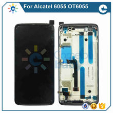 For Alcatel One Touch Idol 4 6055 OT6055 6055H 6055I 6055K LCD Display +Touch Screen Original Digitizer Assembly With Frame 2024 - buy cheap