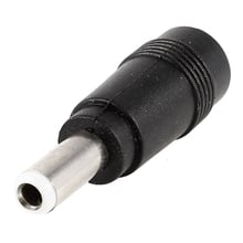 Enchufe macho de 5,5mm x 2,1mm a conector hembra de 5,5mm x 2,1mm adaptador de corriente continua triangulación de envío 2024 - compra barato