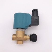 GOGO Normally close Brass high temperature steam solenoid valve FKM G1/4" 110V 220VAC adjustable Ironing Boiler Solenoid Valve 2024 - buy cheap
